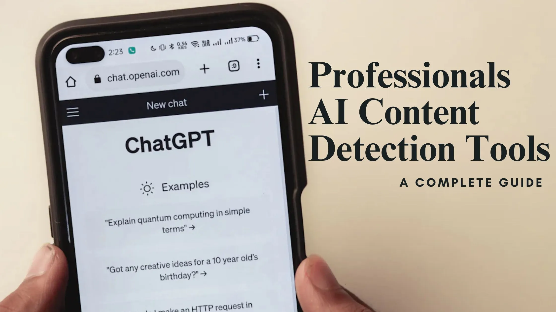 Artificial Intelligent Content Detection: A Guide for Professionals